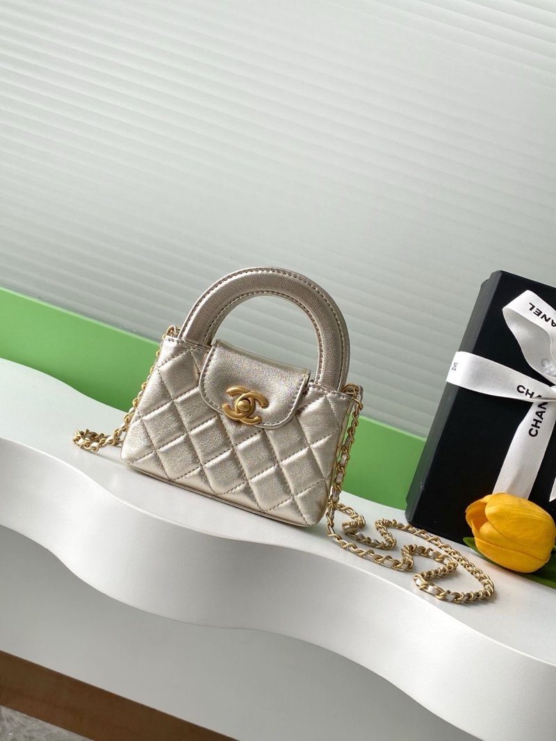 Ch**el top handle bags